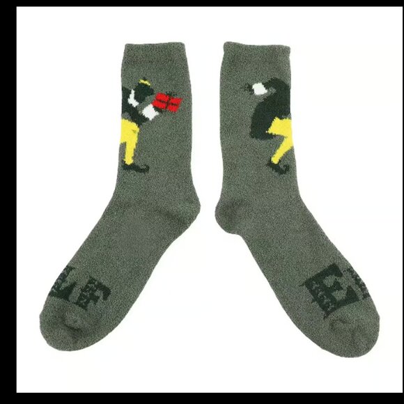Buddy the Elf Hats & Silhouettes 2-Pair Adult Chenille Crew Socks - Picture 4 of 7